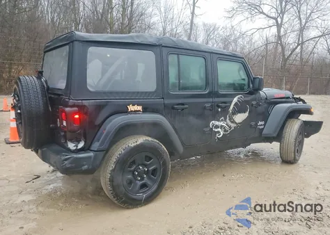 2019 Jeep Wrangler Unlimited Sport from USA, damaged, VIN 1C4HJXDG5KW582337
